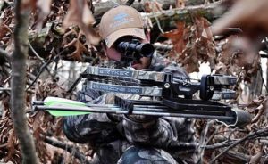 hunting using a crossbow